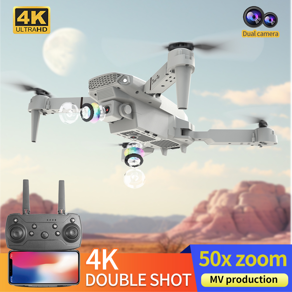 2026 NEW E88 Professional HD 4 - Drone E88 Rc Quadcopter ulasan dan harga