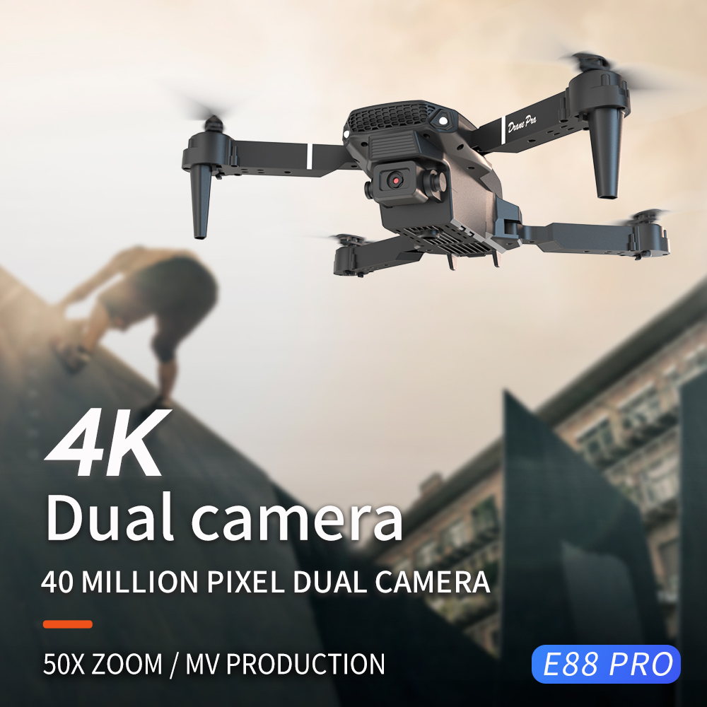 2026 NEW E88 Professional HD 4 - Drone E88 Rc Quadcopter ulasan dan harga