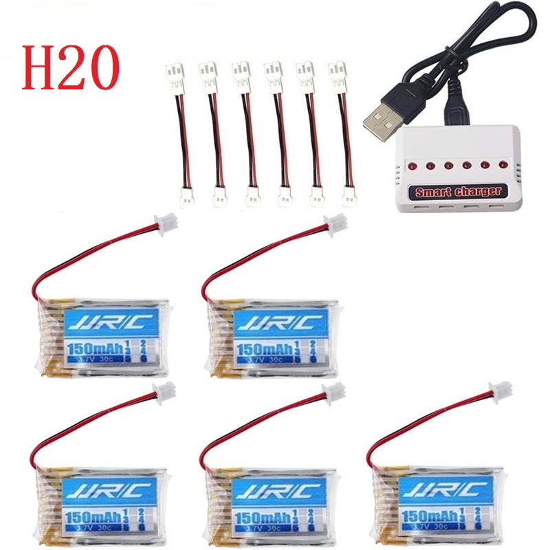 Original JJRC H20 Battery 3.7V - Lipo Battery Charger ulasan dan harga