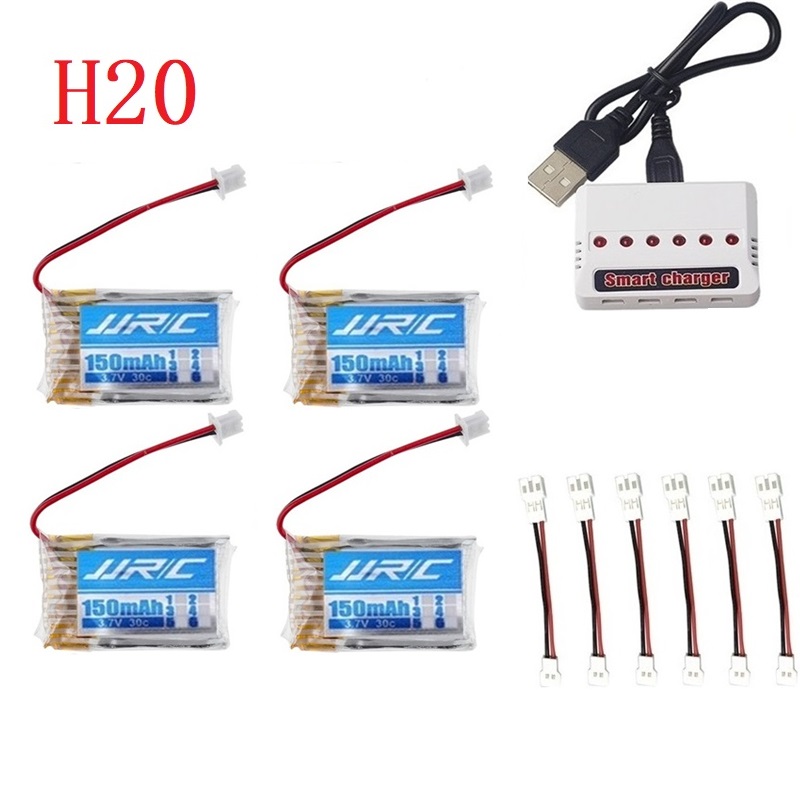 Original JJRC H20 Battery 3.7V - Lipo Battery Charger ulasan dan harga