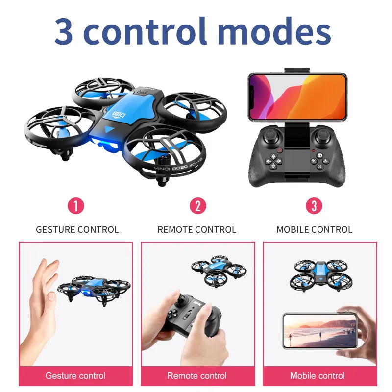 V8 New Mini Drone 4K Professio - Drone App Rc Fpv ulasan dan harga