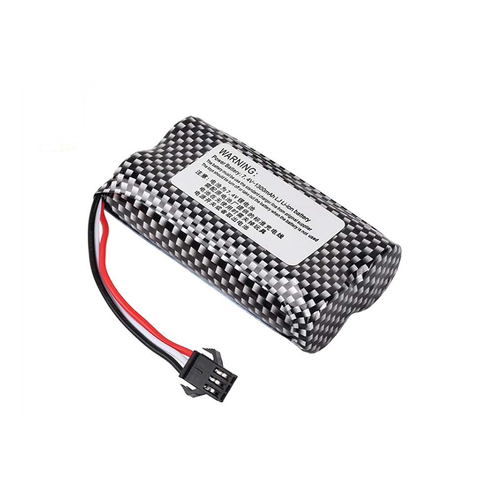 7.4V 1300mAh Li-ion Battery SM - Lipo Battery Charger ulasan dan harga