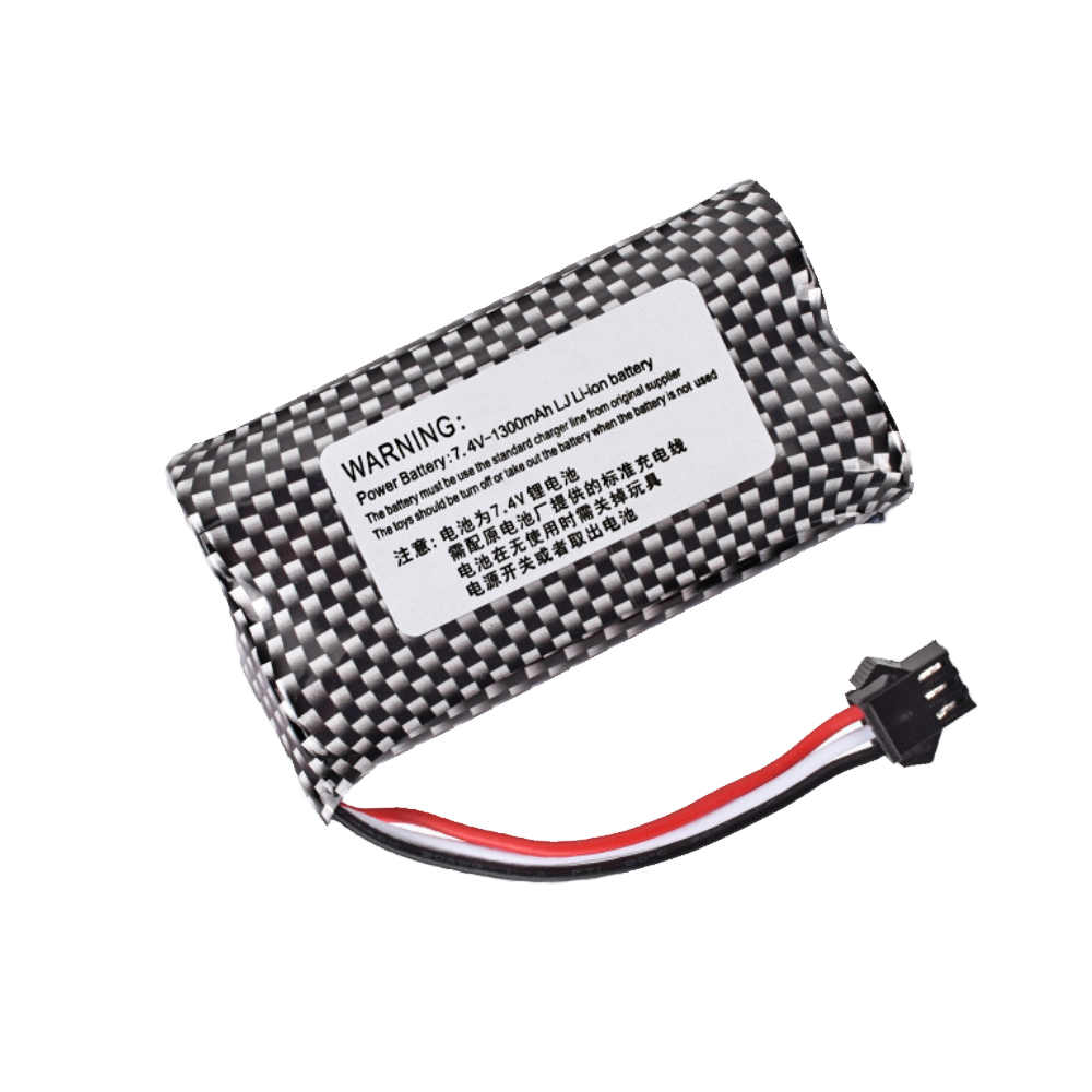7.4V 1300mAh Li-ion Battery SM - Lipo Battery Charger ulasan dan harga