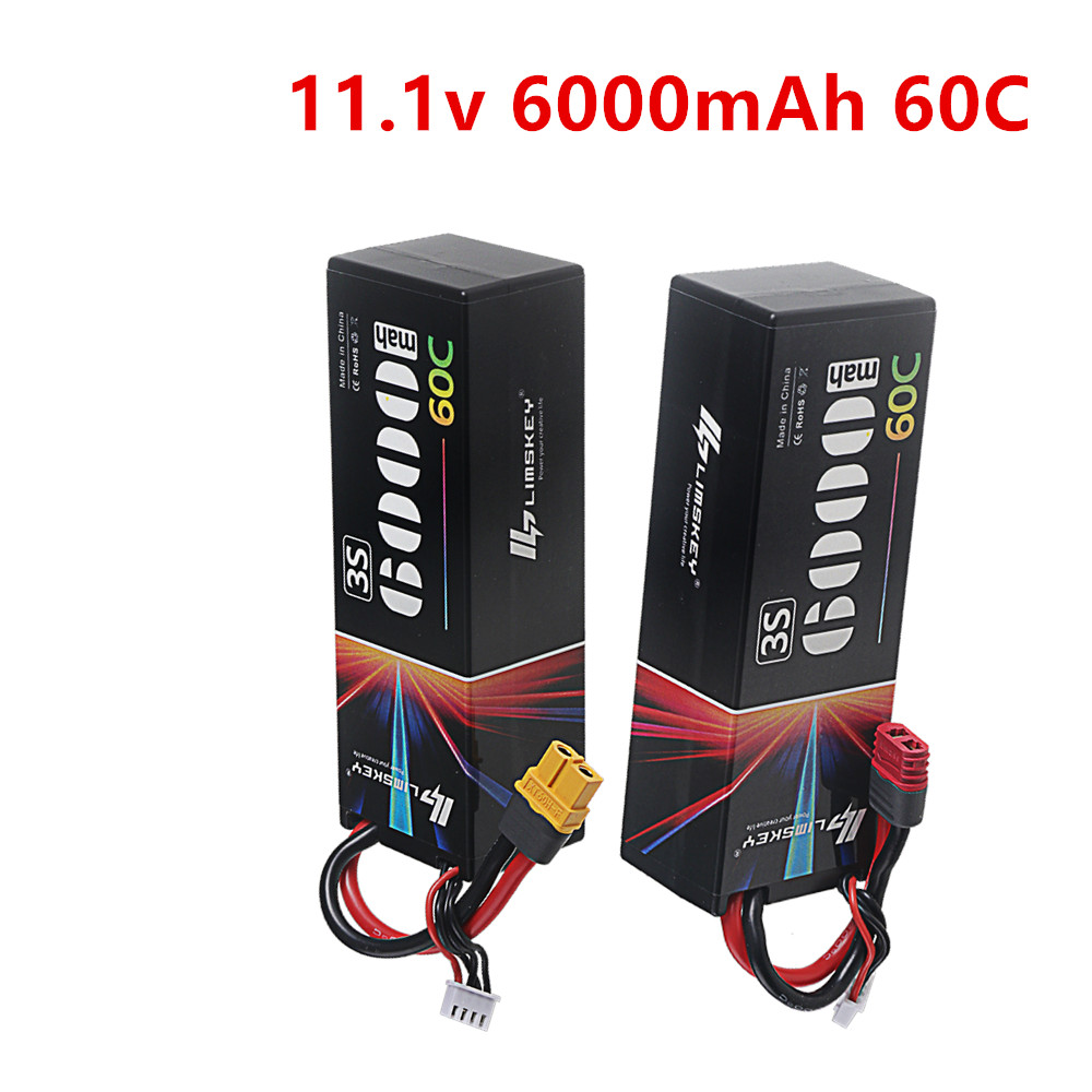 3S 60C 11.1V 6000mah Hardcase  - Drone Rc Truck ulasan dan harga