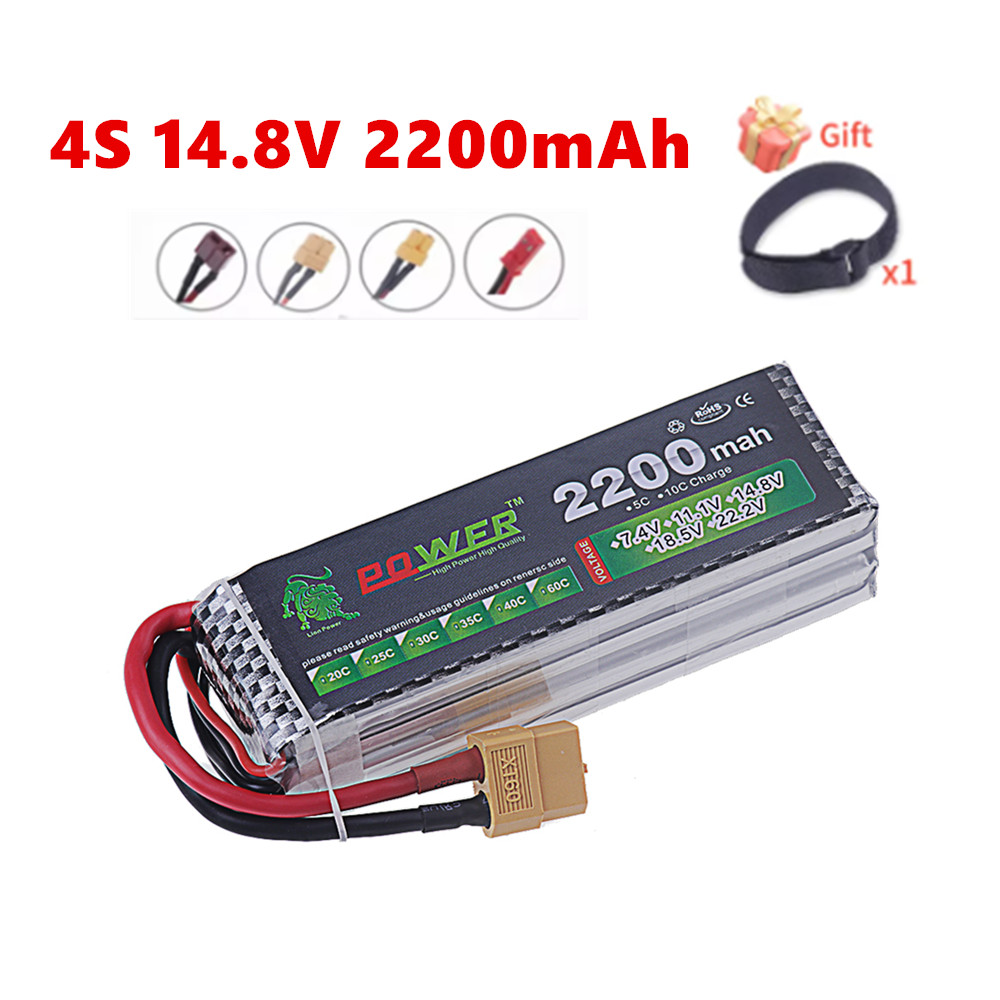 4S 2200mAh 60C 14.8V LiPo Batt - Drone Rc Truck ulasan dan harga