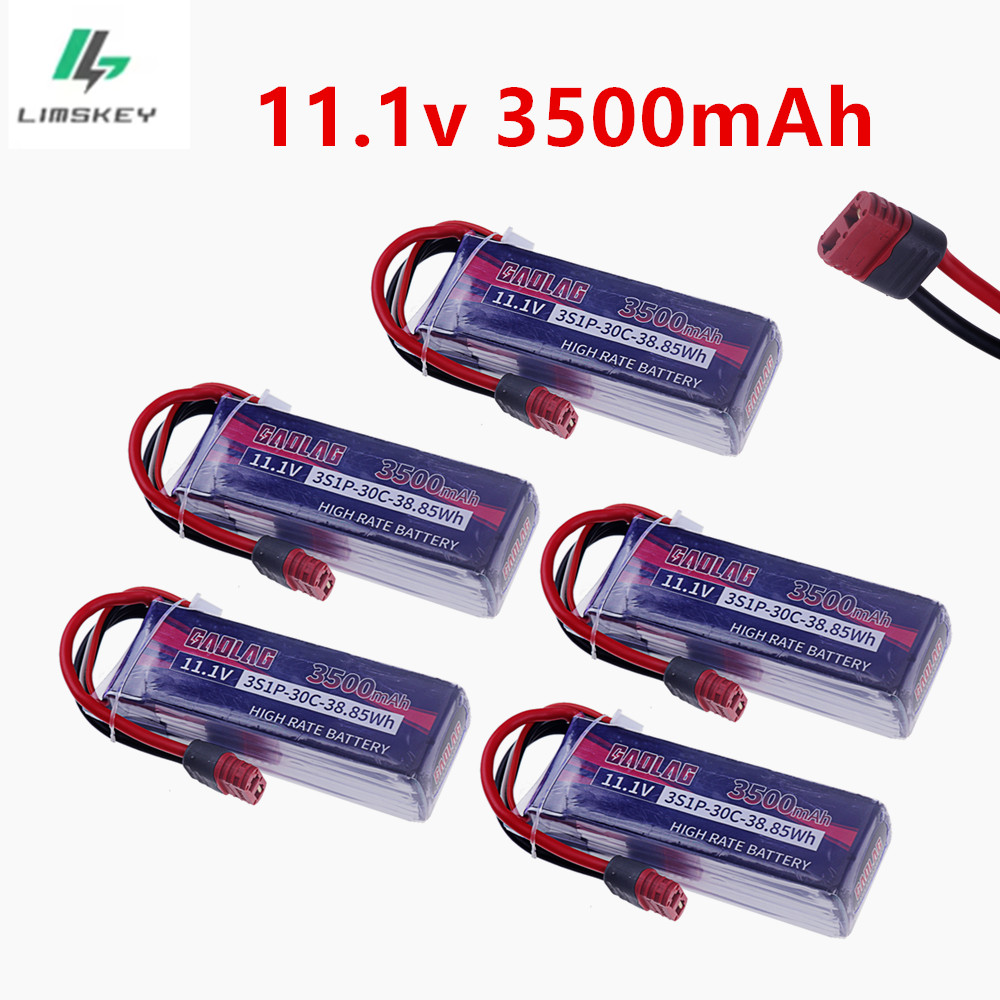 3S Lipo Battery 11.1V 3500mAh  - Drone Rc Truck ulasan dan harga