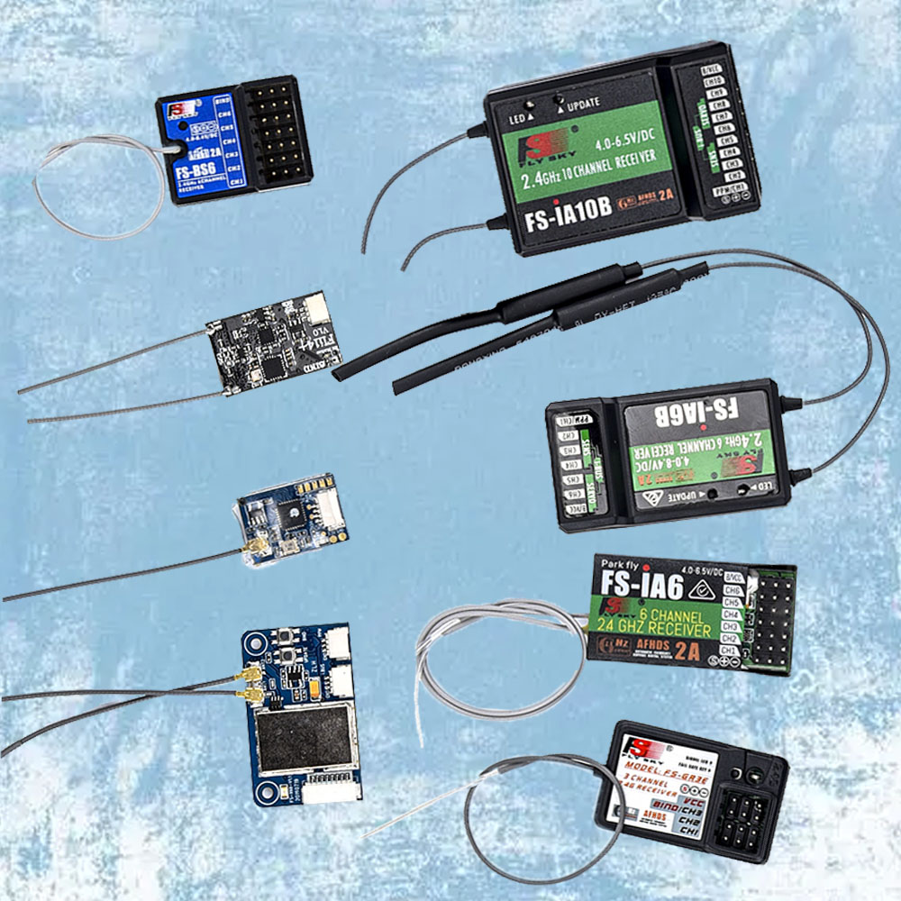 Flysky RC Receiver FS-IA6 IA6B - Drone Rc Control ulasan dan harga