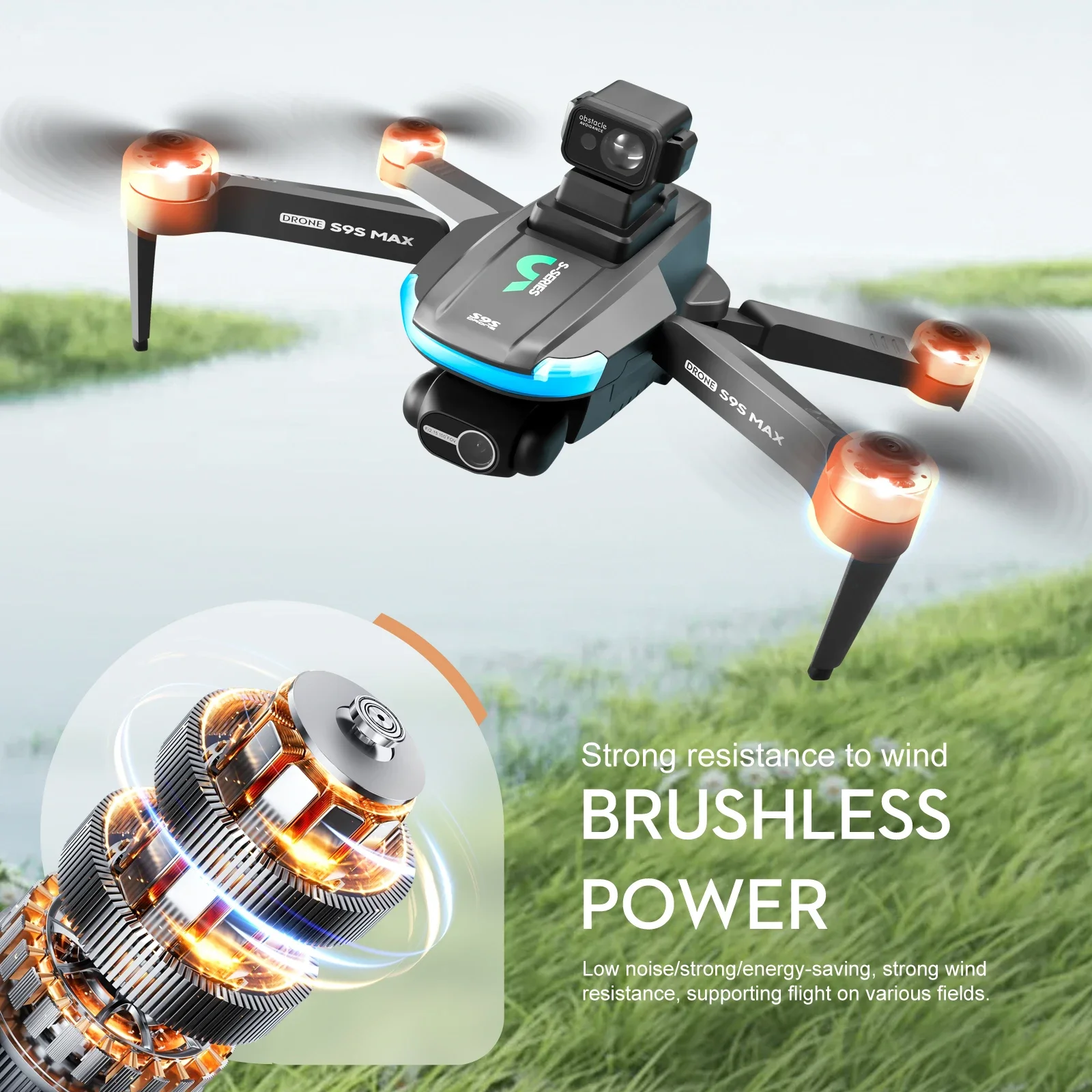 NEW S9S MAX MINI Drone 4K 2-Ax - Drone App Rc Fpv ulasan dan harga