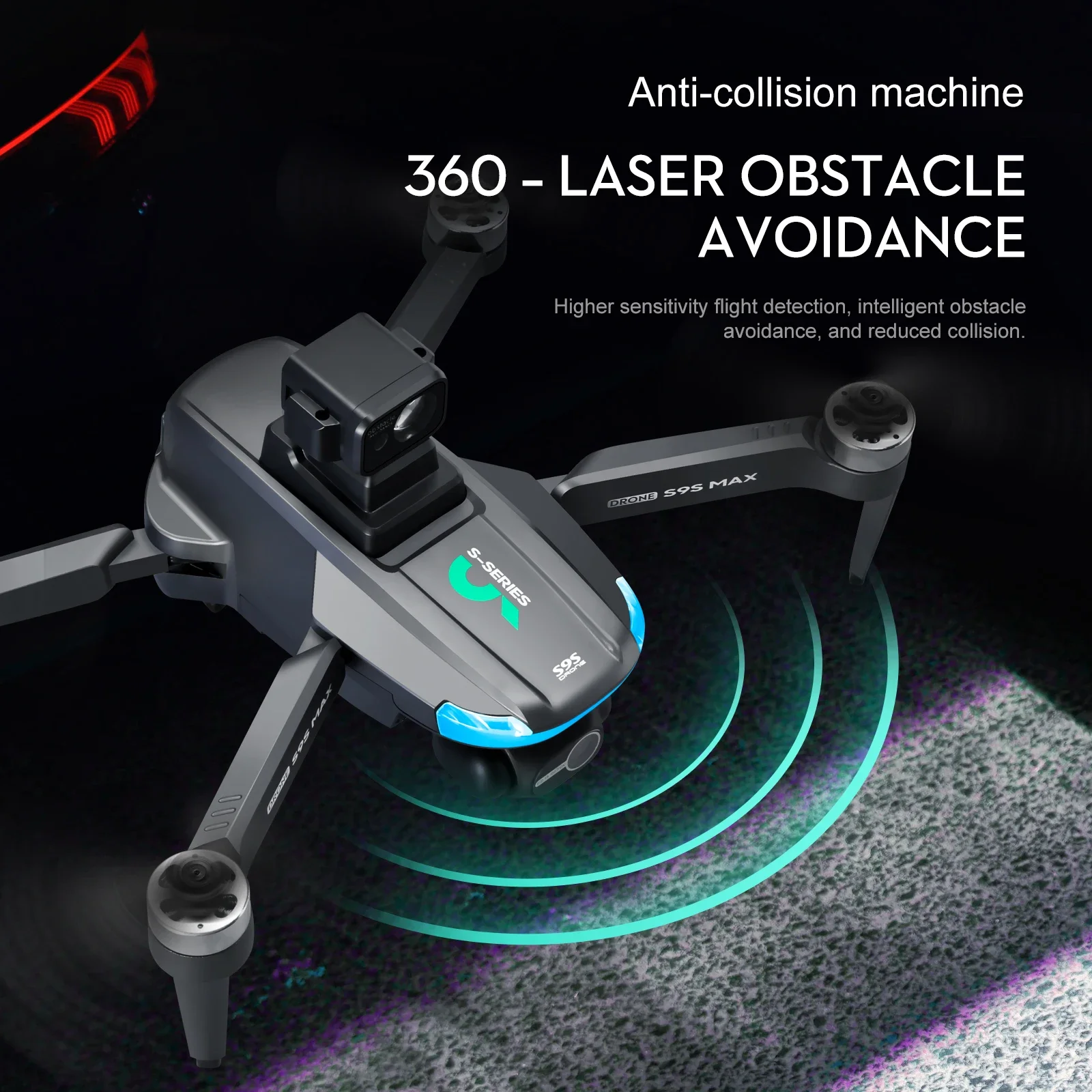NEW S9S MAX MINI Drone 4K 2-Ax - Drone App Rc Fpv ulasan dan harga