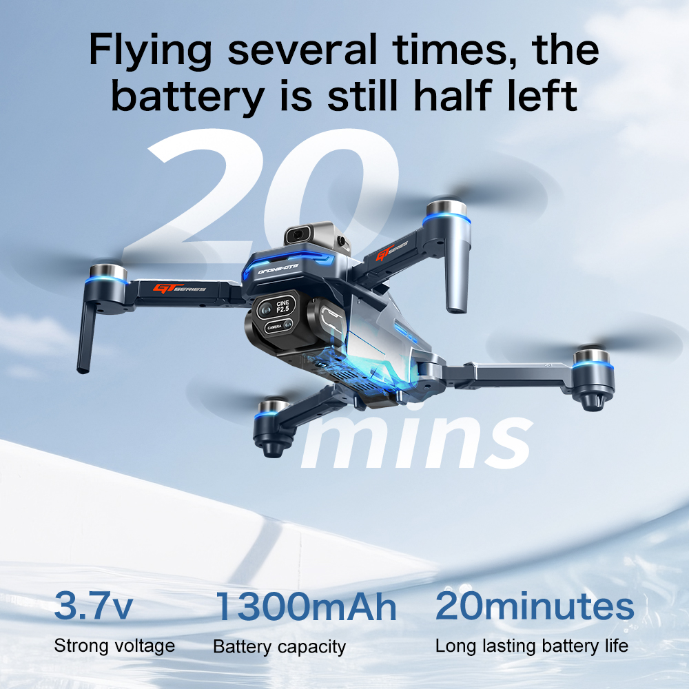 Original GT8 Drone 8K Professi - Drone Rc Folding ulasan dan harga