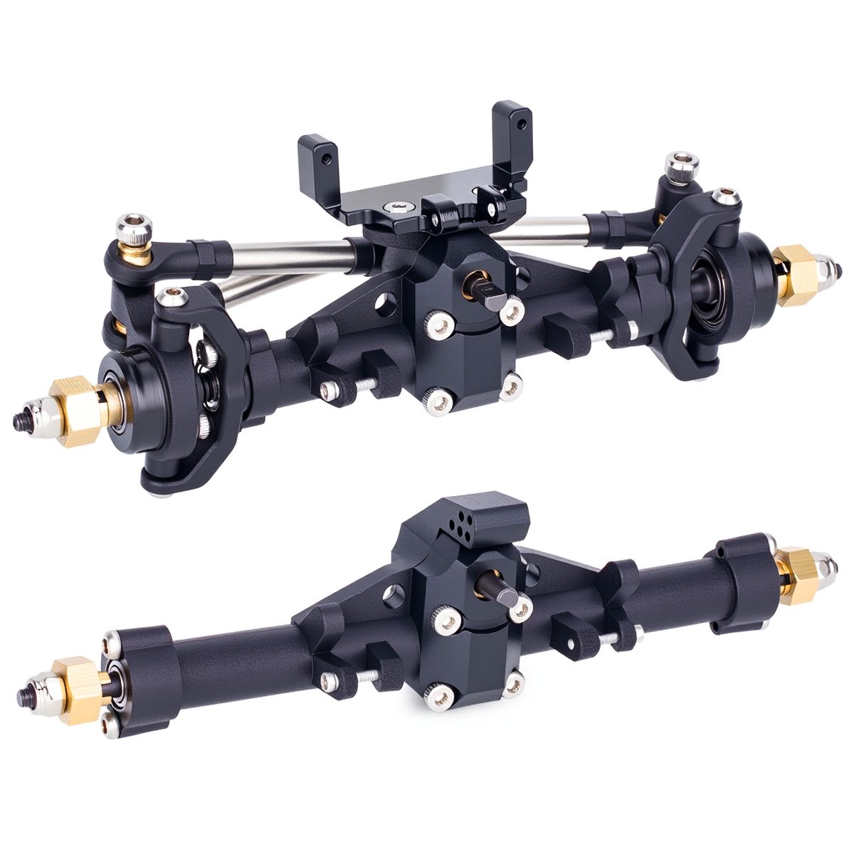 1Set Plastic Axles w/ Servo Mo - Rc Crawler Axle Parts ulasan dan harga