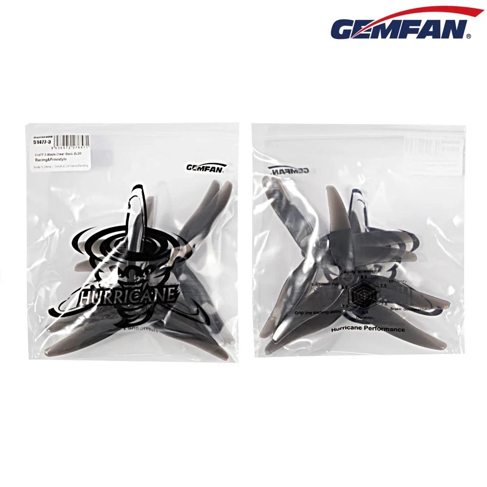 10Pairs (10CW + 10CCW) Gemfan  - Drone Rc Parts ulasan dan harga