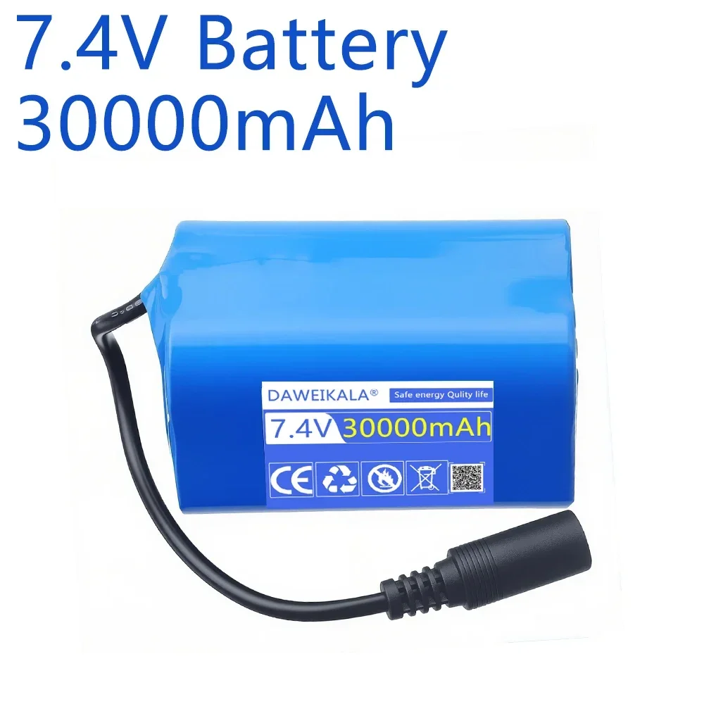 7.4V 30000mAh Battery with USB - Drone Rc Parts ulasan dan harga