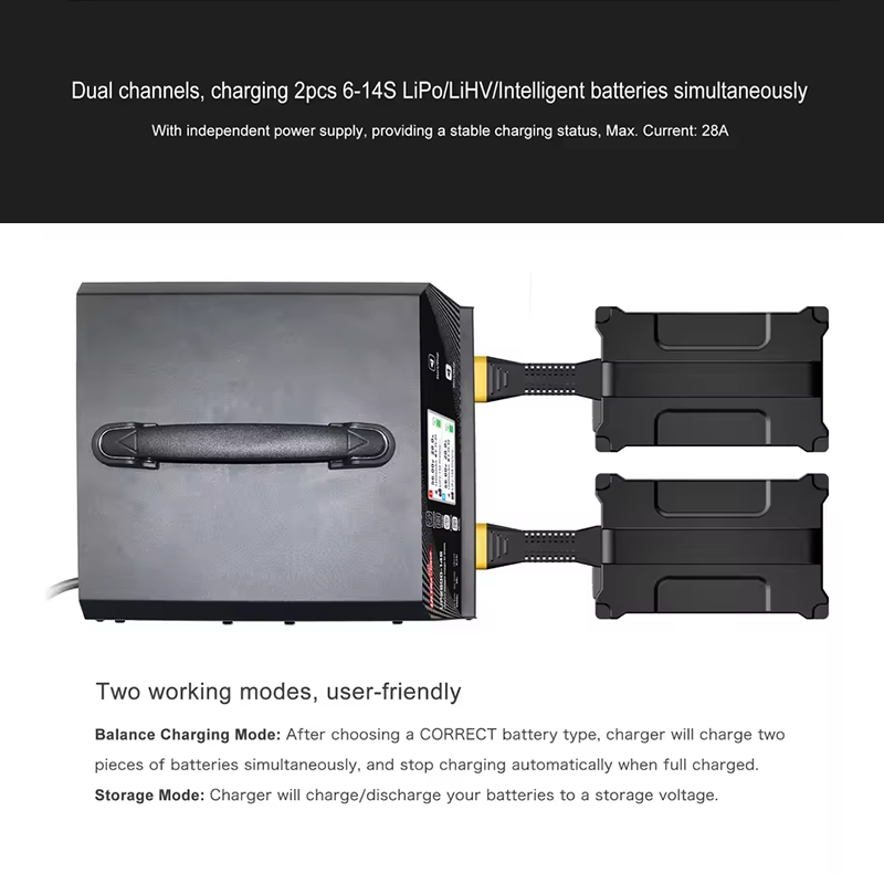ULTRA POWER UP2800-14S 2X1400W - Lipo Battery Charger ulasan dan harga