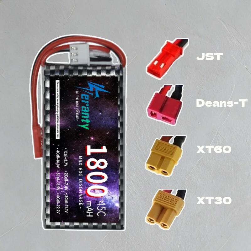TERANTY 2S 3S 4S 1800mAh Lipo  - Drone Rc Truck ulasan dan harga