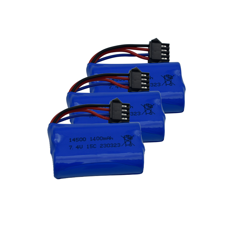 7.4V 1400mAh 14500 Lithium-Ion - Drone Rc Truck ulasan dan harga