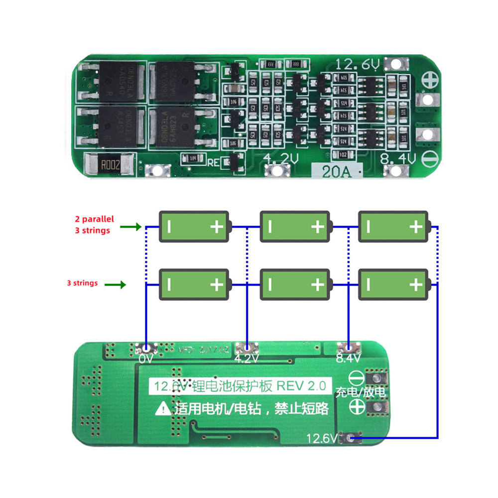 3S 20A Li-ion Lithium Battery  - Lipo Battery Charger ulasan dan harga