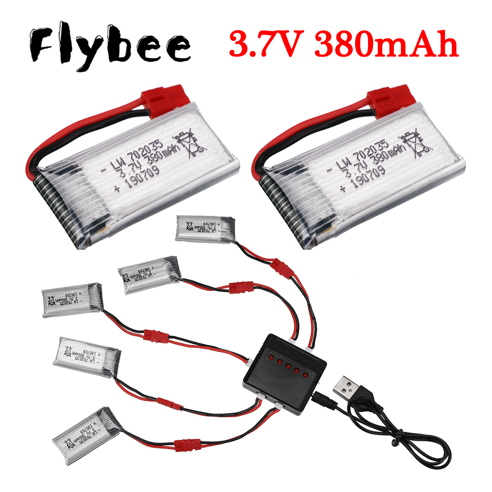 3.7V 380mAh Lipo Battery With  - Lipo Battery Charger ulasan dan harga