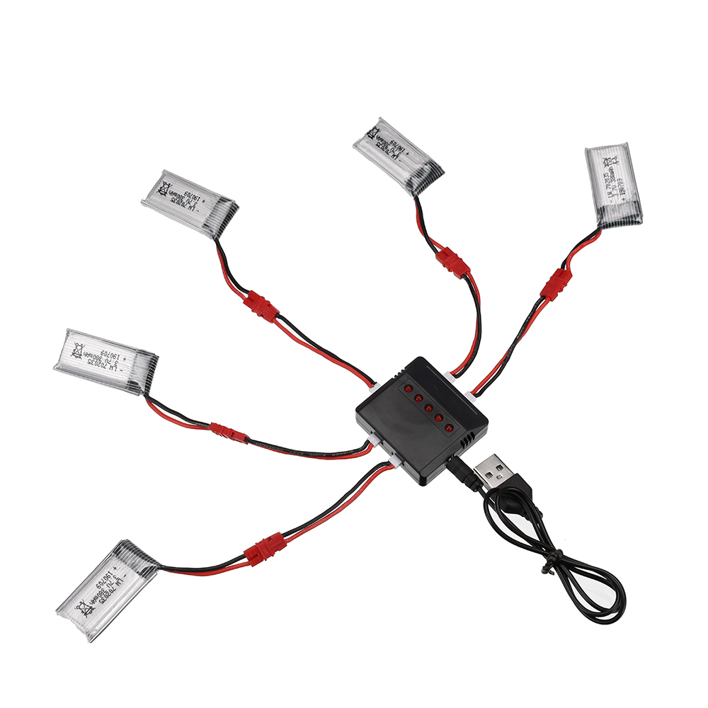 3.7V 380mAh Lipo Battery With  - Lipo Battery Charger ulasan dan harga