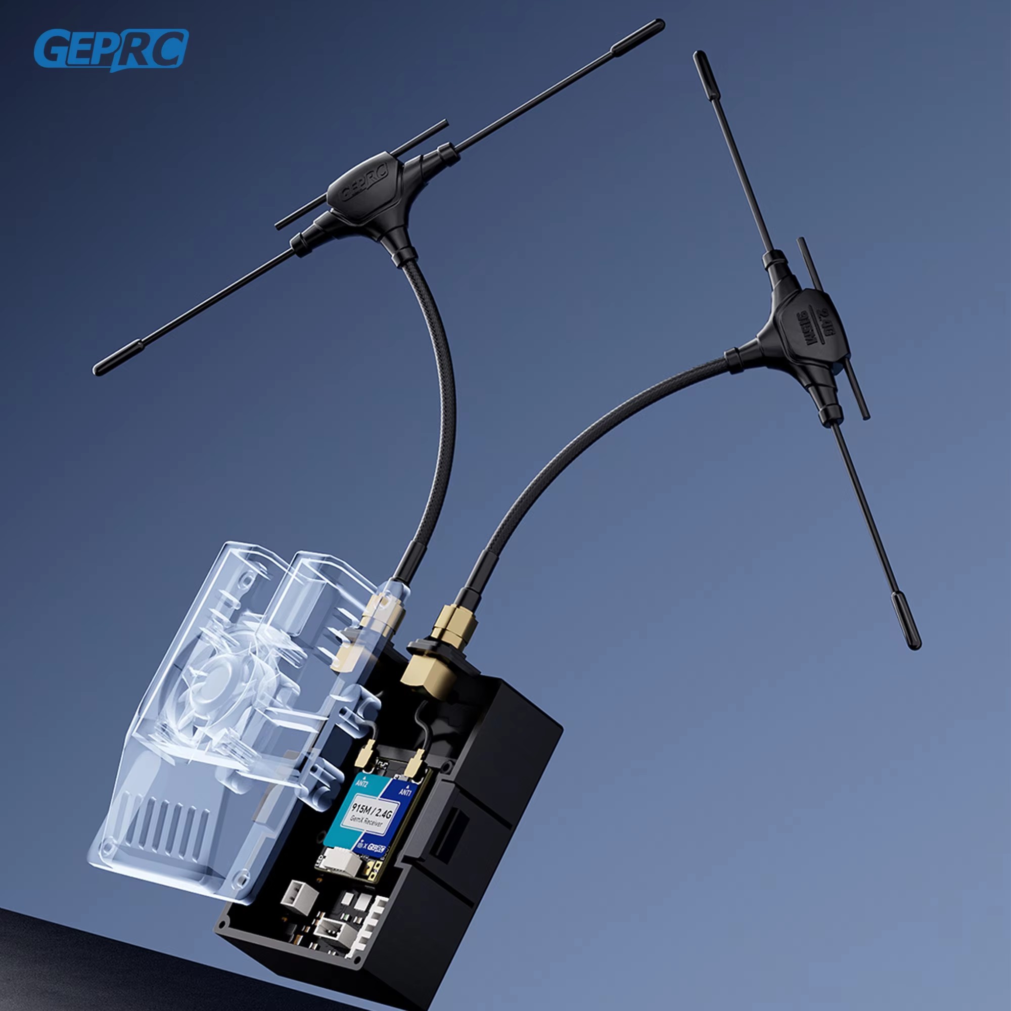 GEPRC ELRS 915M/2.4G Gemini Xr - Drone Rc Parts ulasan dan harga