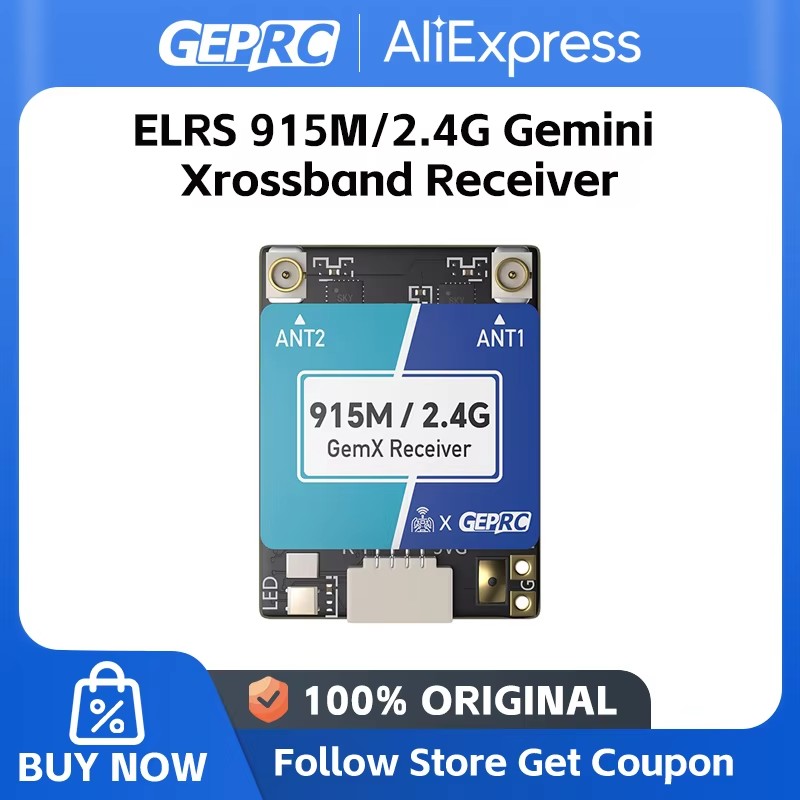 GEPRC ELRS 915M/2.4G Gemini Xr - Drone Rc Parts ulasan dan harga