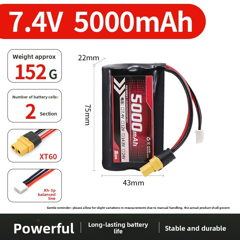 Upgrade 2S 4S 6S 5000MAH 21700 - Drone Rc Truck ulasan dan harga