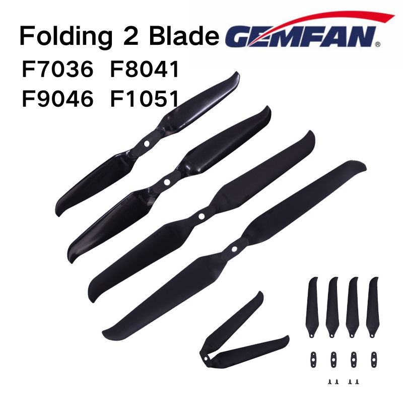 Folding Prop 2 Blade 7-10inch  - Drone Rc Folding ulasan dan harga