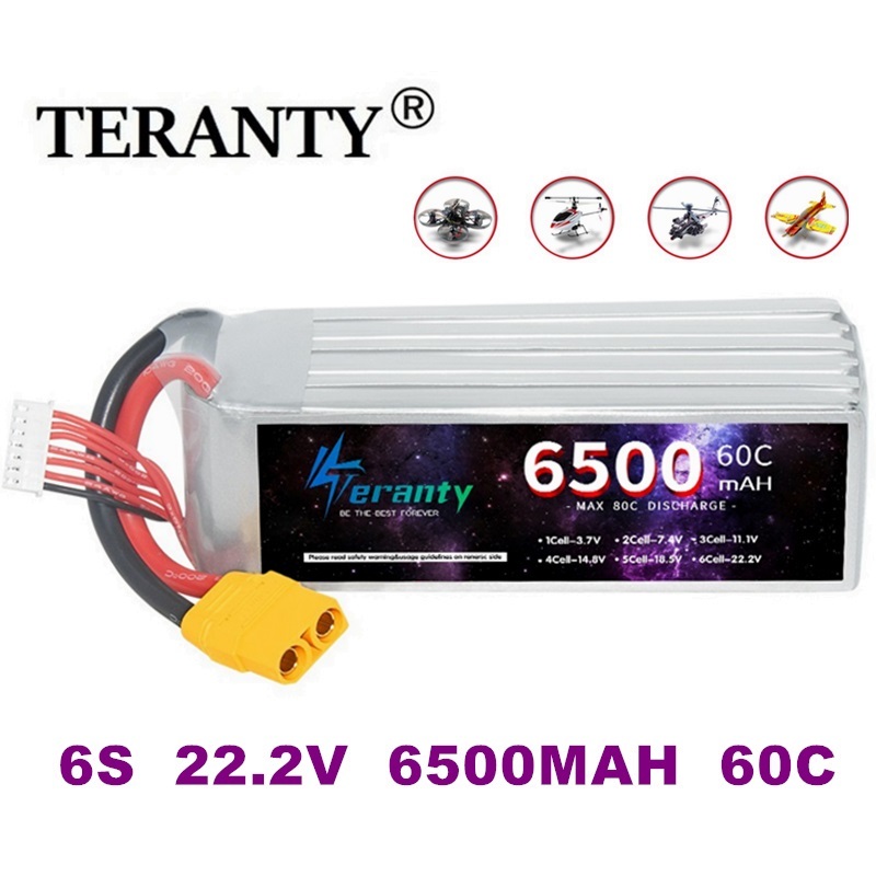 TERANTY 6S 22.2V Lipo Battery  - Drone Rc Truck ulasan dan harga