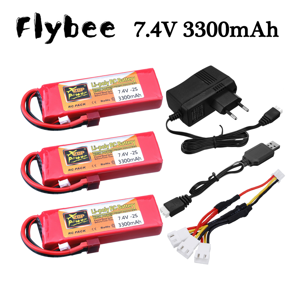 2S 7.4V 3300mAh Lipo Battery C - Lipo Battery Charger ulasan dan harga